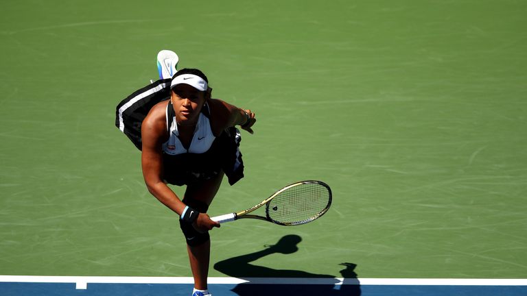 Naomi Osaka at the US Open 2019