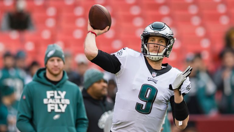 Nick Foles has stepped in for starter Carson Wentz in the last two seasons