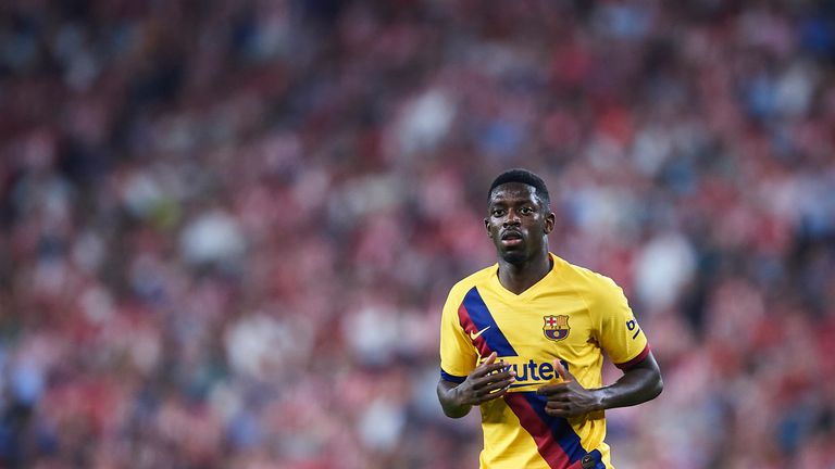 Ousmane Dembele Barcelona winger out for six months after hamstring