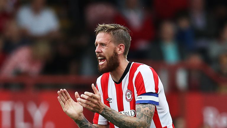 Swedish defender Pontus Jansson left Leeds for Brentford in the summer