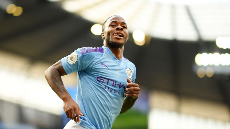 Raheem Sterling ha marcado cinco goles en la Premier League en cinco partidos para el Manchester City esta campaña, así como uno en el Community Shield