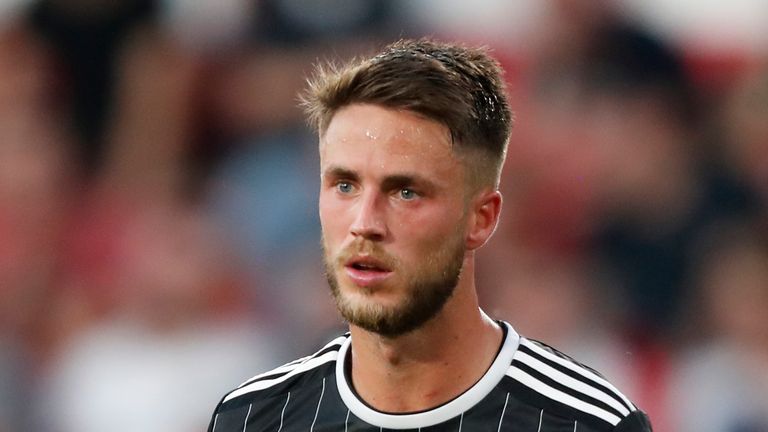 Ricky van Wolfswinkel was taken off in Basel's Champions League match earlier this month
