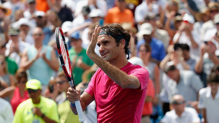 Roger Federer has won seven titles at the Cincinnati Masters