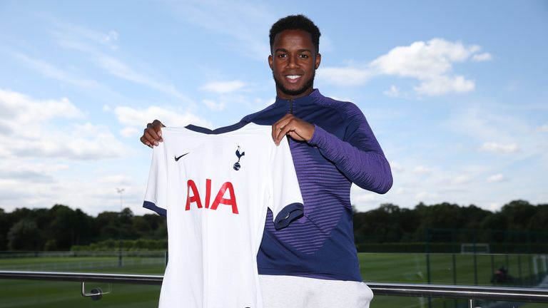 Tottenham Hotspur unveil new signing Ryan Sessegnon