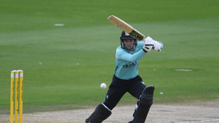 Sarah Taylor of Surrey Stars at The 1st Central County Ground on August 27, 2018 in Hove, England.
