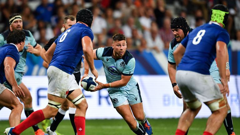 Scotland fell to France in their first Rugby World Cup warm-up match