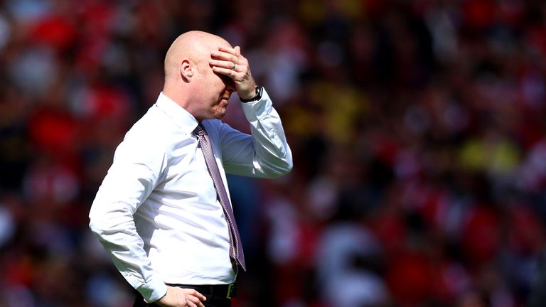 Sean Dyche has called on the authorities to stamp diving out of the game