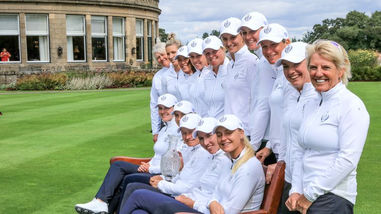 Team Europe for the 2019 Solheim Cup
