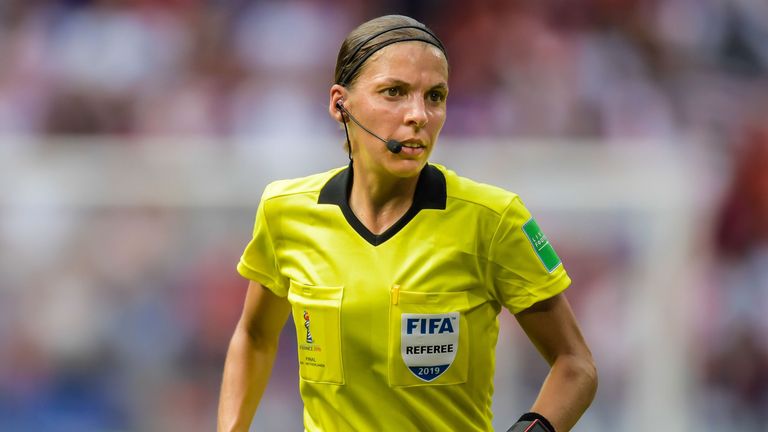 Stéphanie Frappart will be the first female referee to take charge of a major UEFA match