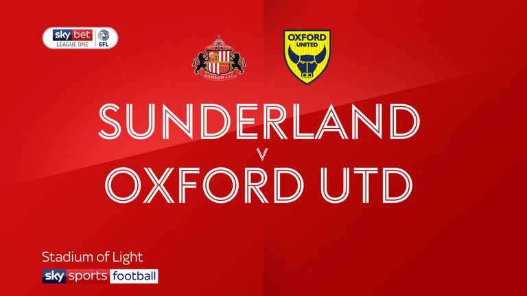 Sunderland vs Oxford