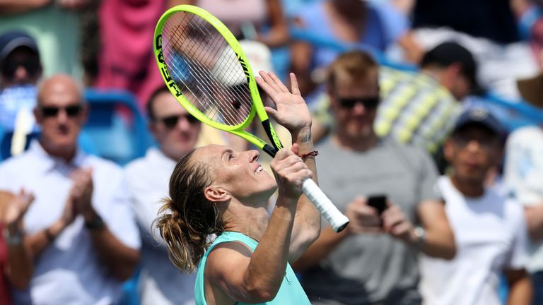 Svetlana Kuznetsova reached her first final for 12 months