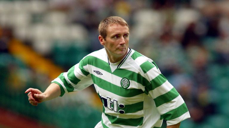 Tom Boyd in action for Celtic 