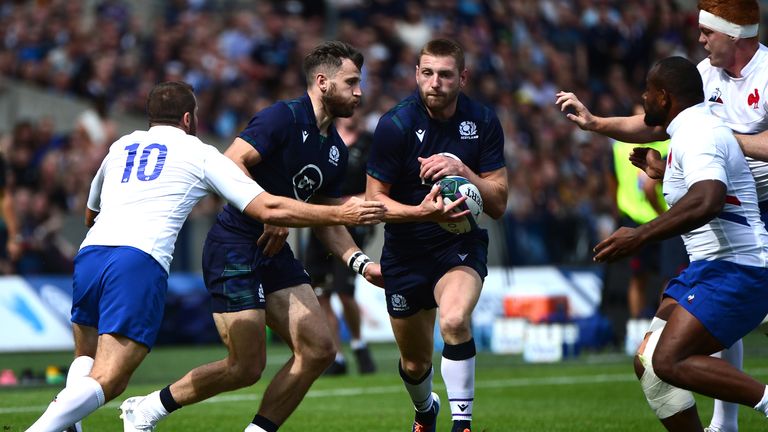 Tommy Seymour, right, will sit out the warm-up game against Georgia