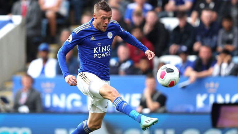 Vardy marcó el primer partido de Leicester contra Bournemouth hace unas semanas.