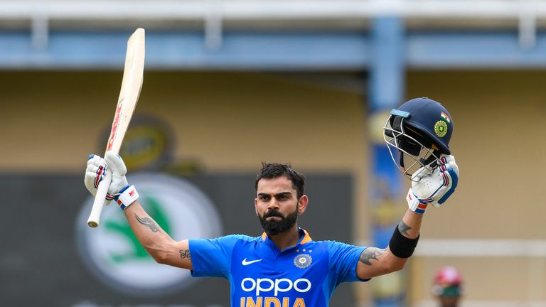Virat Kohli ended a five-month-long wait for an ODI century