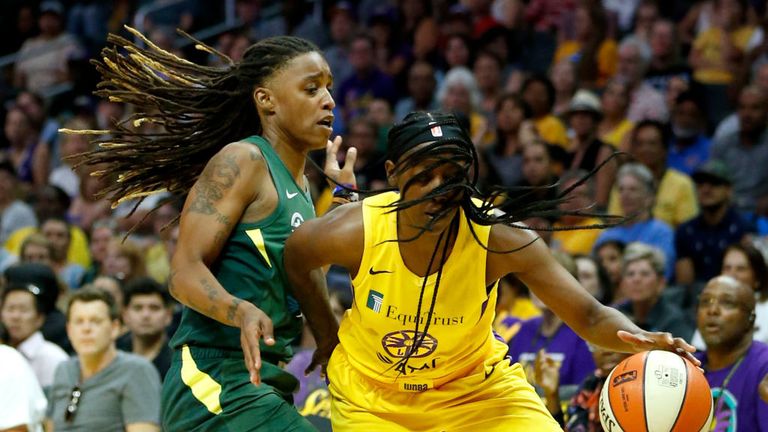 Los Angeles Sparks v Seattle Storm in the WNBA