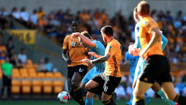 Ashley Barnes nets the opener at Molineux