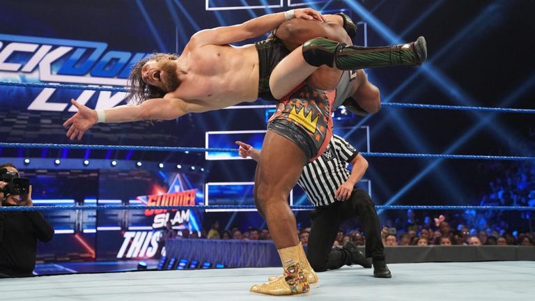 The New Day v  Daniel bryan and Rowan on Smackdown