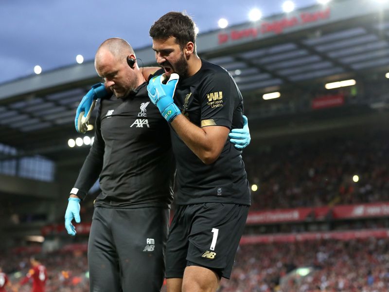 Alisson Becker has added something to his Liverpool locker, taking