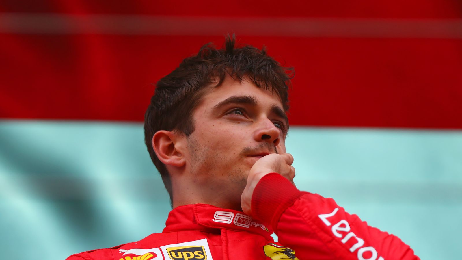 Belgian GP: Charles Leclerc holds off Lewis Hamilton for first F1 win ...