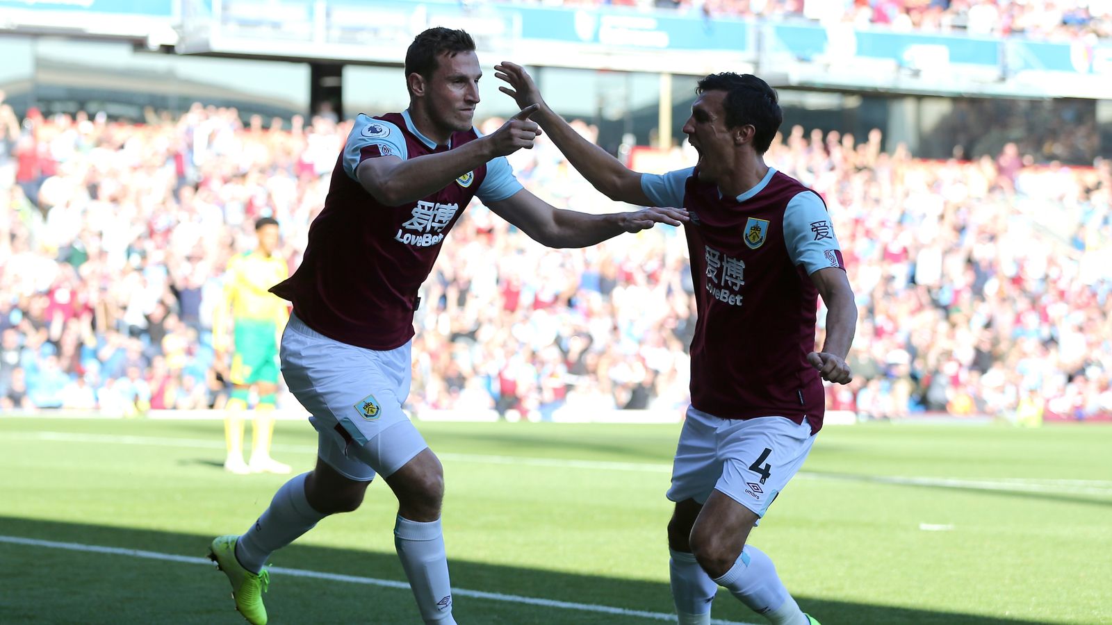 Burnley 2-0 Norwich: Chris Wood's Double Seals Victory For Hosts 