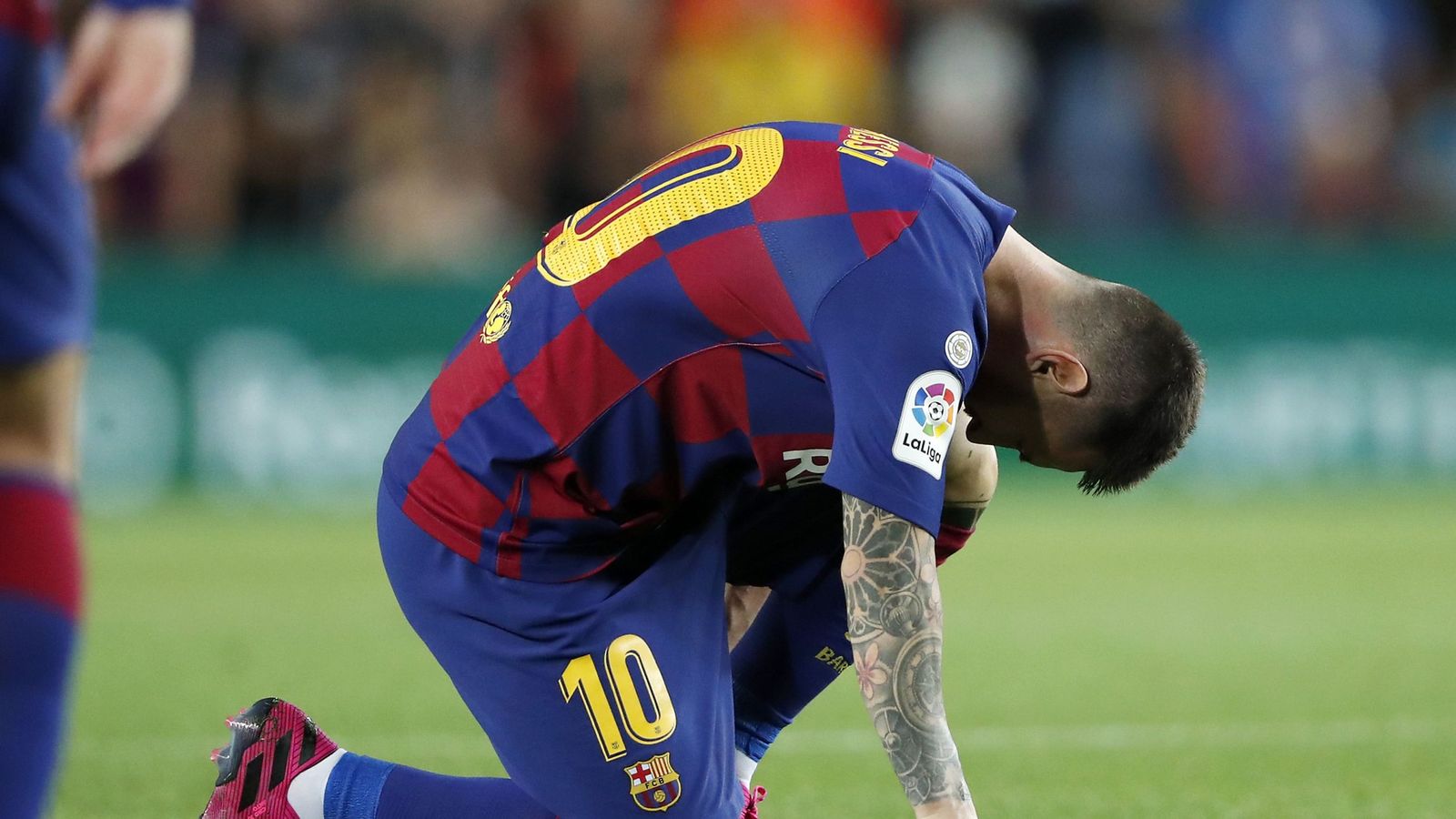 Barcelona face anxious wait on extent of Lionel Messi injury Football