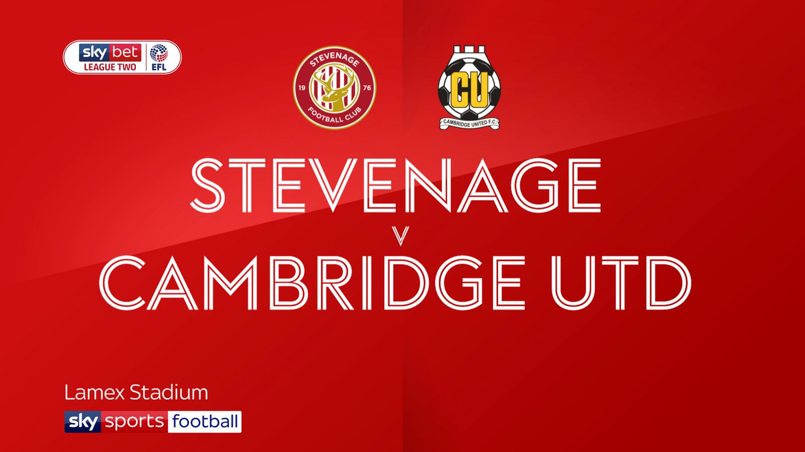 Stevenage 1-1 Cambridge: Sam Smith nets late equaliser for visitors