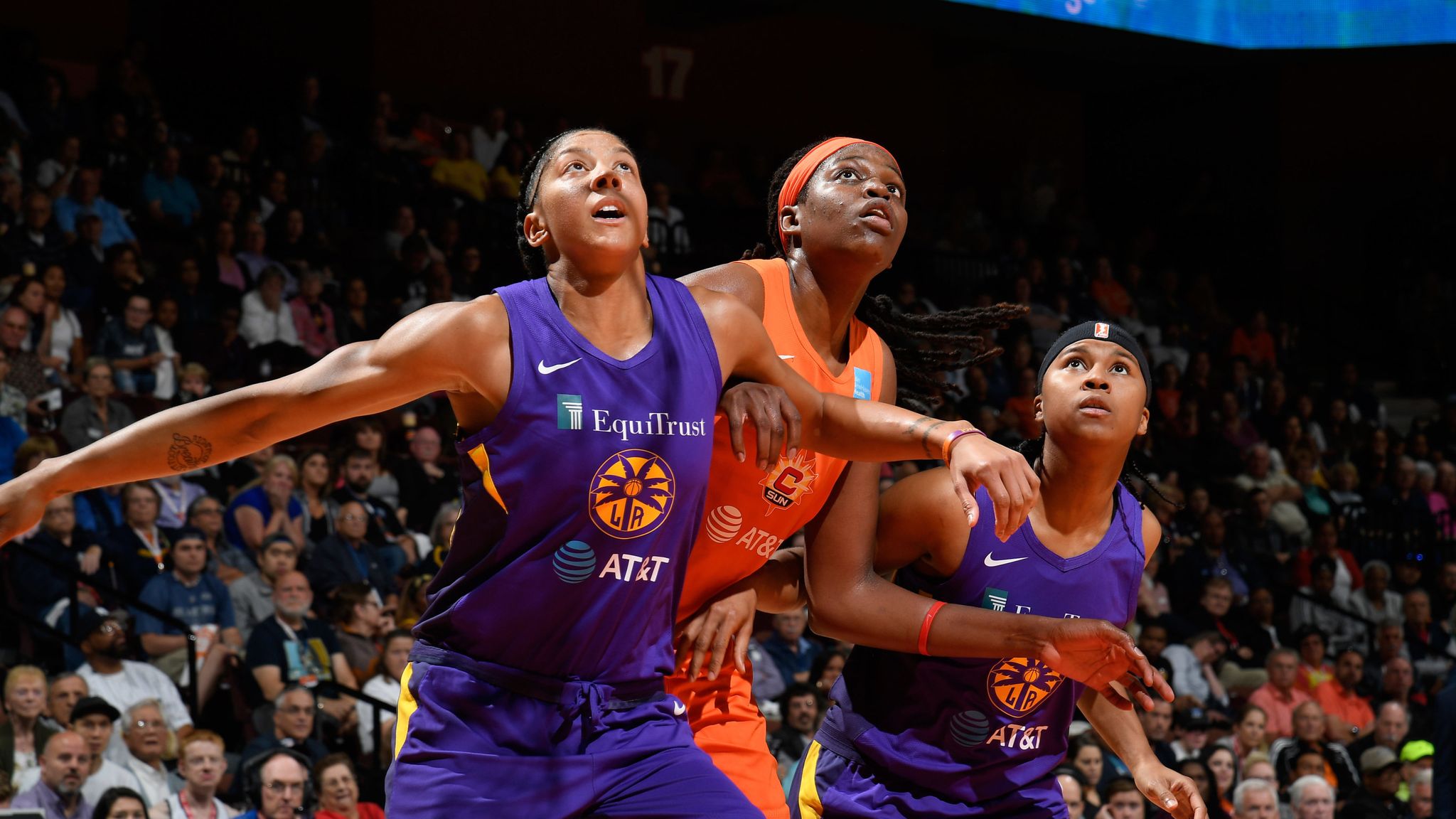 WNBA: Candace Parker and Chelsea Gray lead Los Angeles Sparks past  Connecticut Sun, NBA News