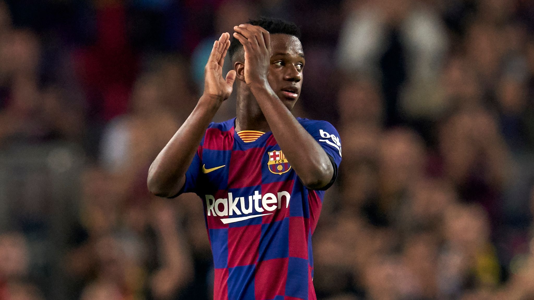 Ansu Fati Barcelona's 16yearold recordbreaker Football News Sky