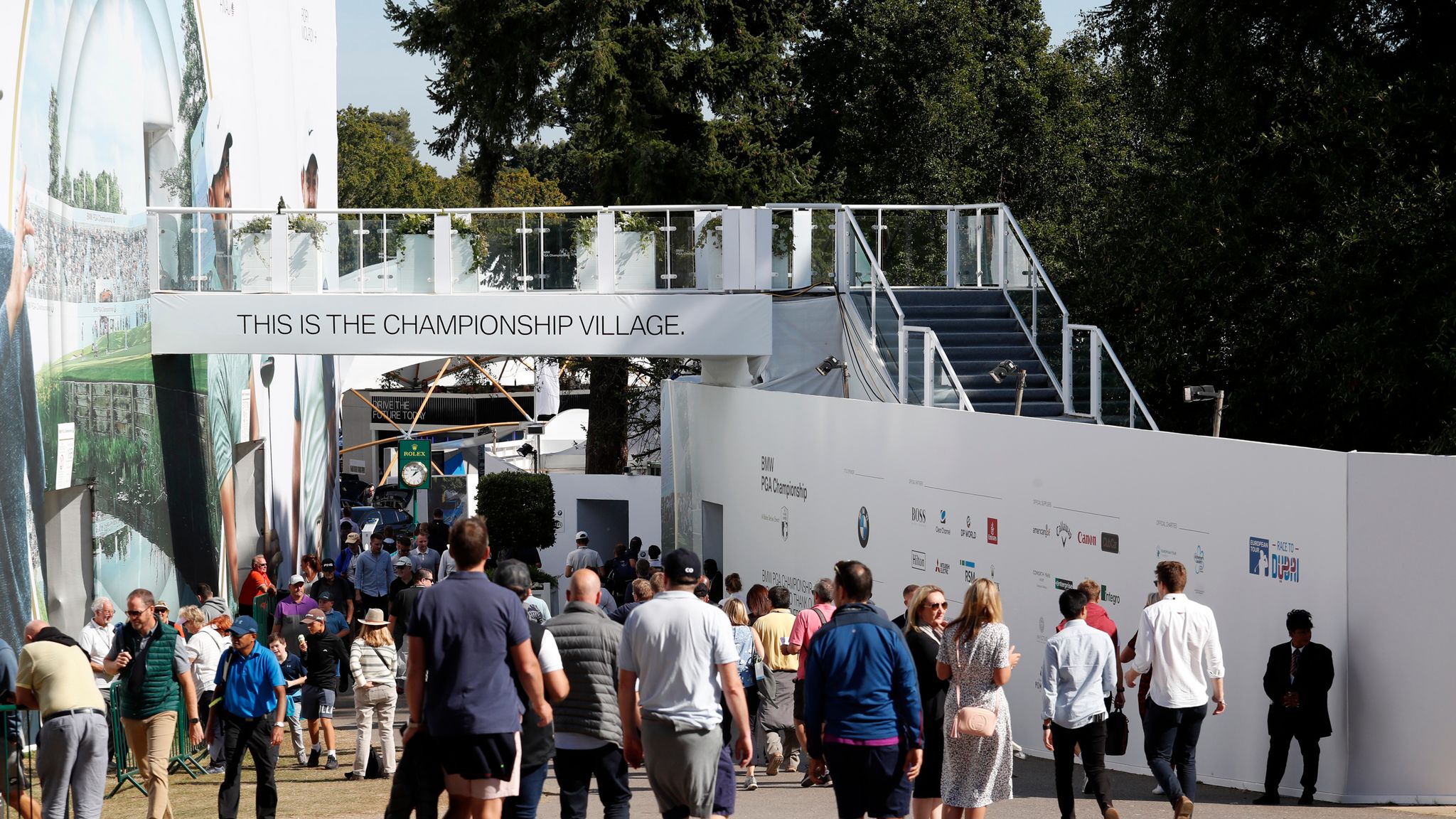 BMW PGA Championship: Wentworth fan village offers more than golf ...