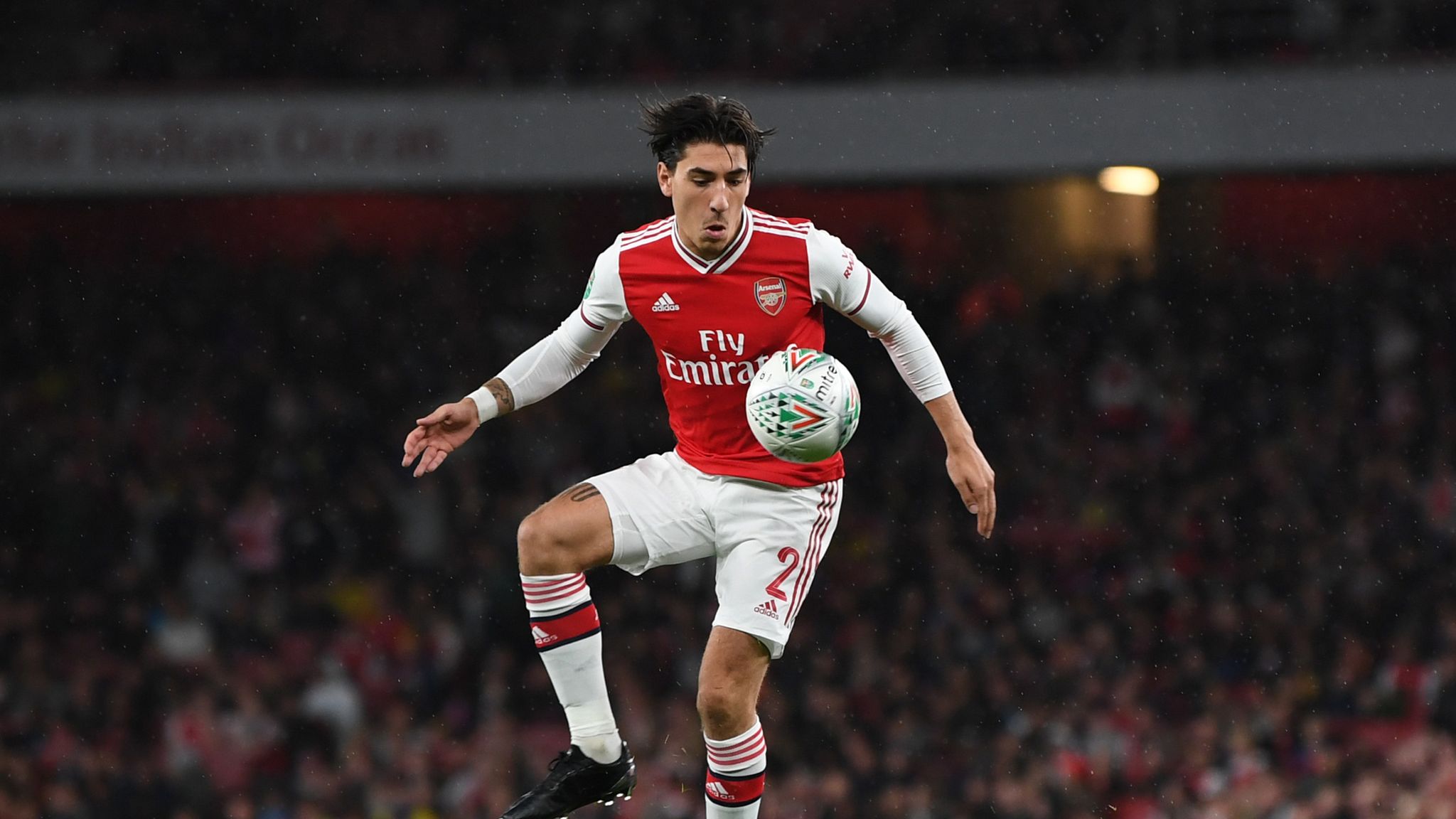 Hector Bellerin not ready for Man Utd vs Arsenal, according to Emery