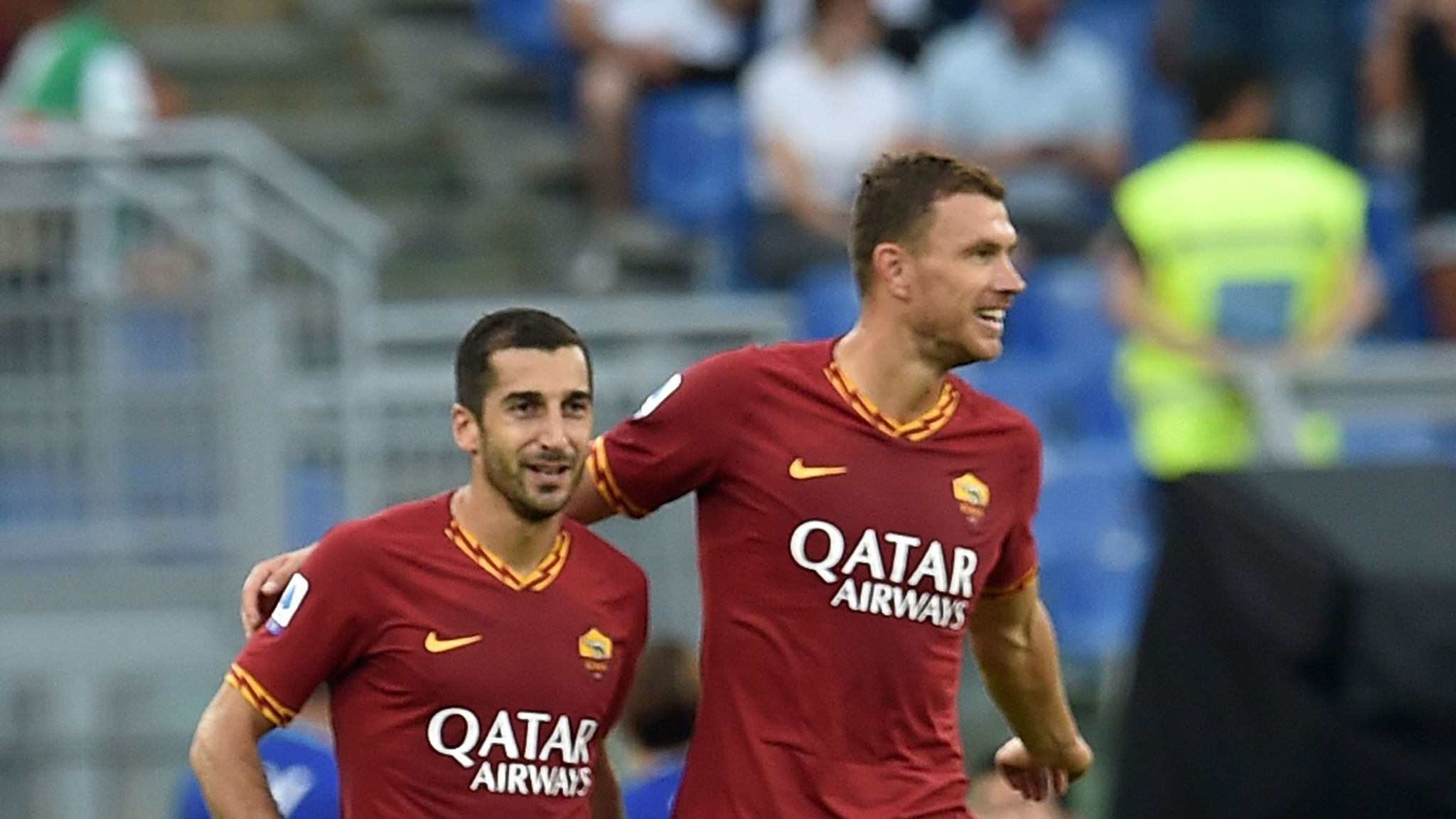 Dzeko wants Henrikh Mkhitaryan to stay at Roma