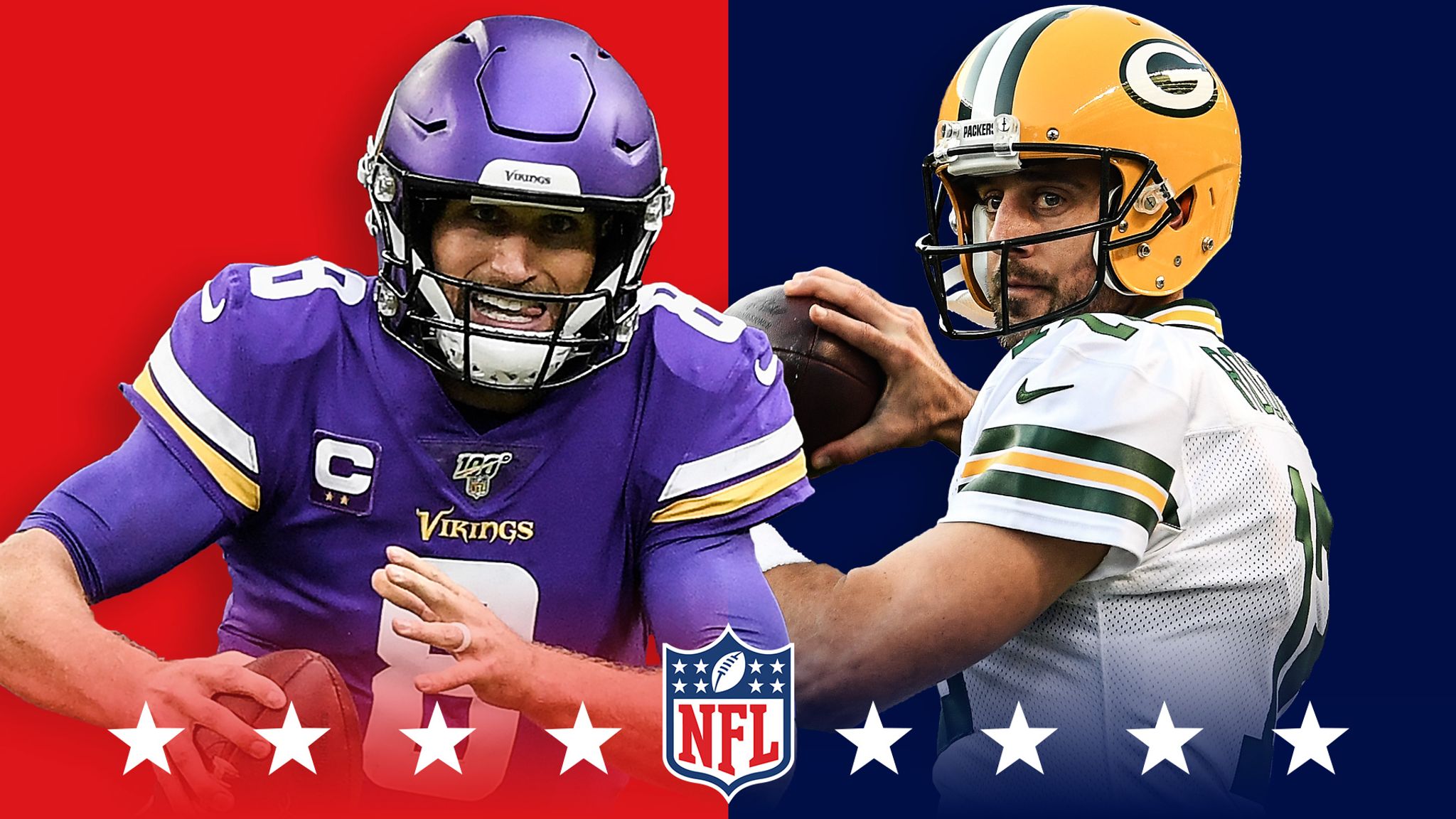 Minnesota Vikings @ Green Bay Packers: NFC North rivalry kicks off