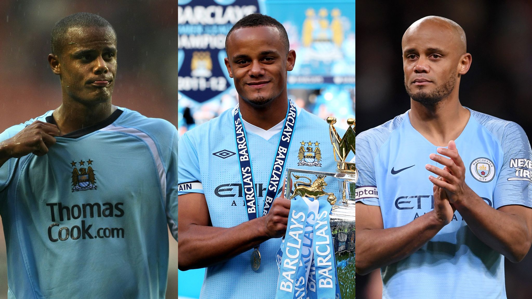 Vincent Kompany testimonial draws legends and legions to support  homelessness charity, Vincent Kompany