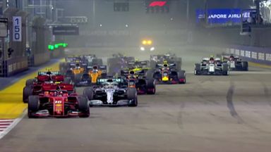 First lap: Singapore GP