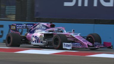 Perez hits the wall in P3!