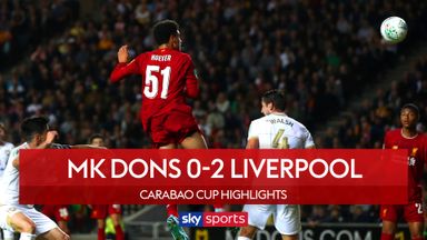 MK Dons 0-2 Liverpool