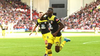Image of Moussa Djenepo has scored twice in his four Southampton appearances so far