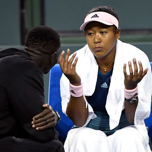 Naomi Osaka splits with coach Jermaine Jenkins