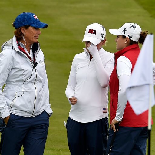 Injured Lewis out of Solheim Cup