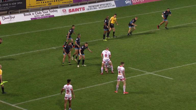 Highlights from St Helens' dominant home win over Huddersfield Giants