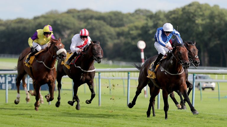 Hello Youzman ridden by James Doyle wins the Betfair Sprint Cup Stakes at Haydock Park Racecourse. PA Photo. Picture date: Saturday September 7, 2019. See PA story RACING Haydock. Photo credit should read: Richard Sellers/PA Wire