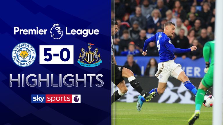 Leicester City 5-0 Newcastle United
