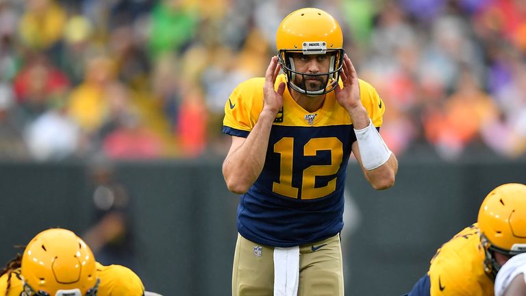 Aaron Rodgers isn't having a big statistical season, but his team is 3-0