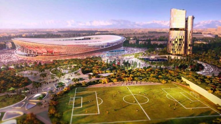 Proposed new development of the San Siro
