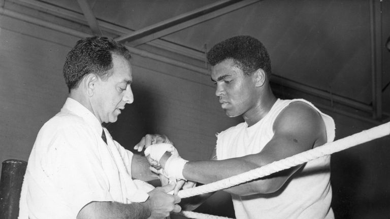 Angelo Dundee & Muhammad Ali