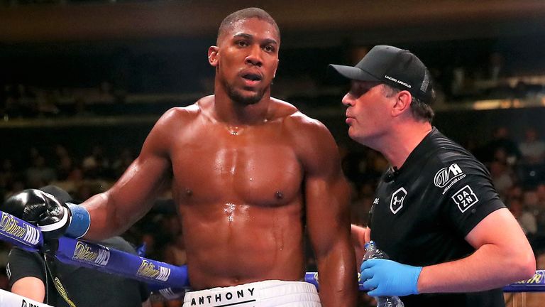 Rob McCracken has been Anthony Joshua's official trainer since 2016