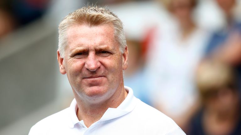 Aston Villa boss Dean Smith studied Arsenal's Unai Emery for his Pro Licence