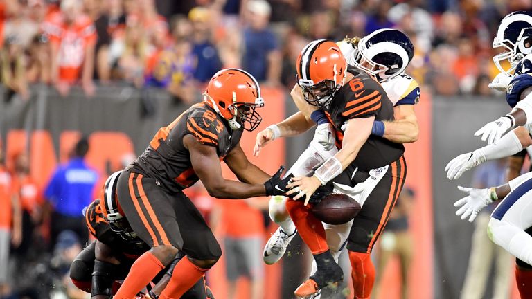 Baker Mayfield and the Browns were kept quiet by an impressive Rams defence