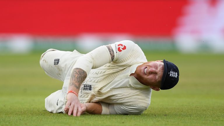 Ben Stokes face a bowling fitness test after suffering right shoulder soreness at Old Trafford